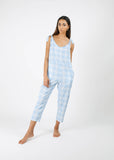 Playa Jumpsuit - Island Plaid