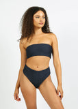 Nahla Bottom - Crinkle Navy