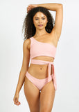 London Top - Eco Ribbed Rose