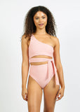 London Top - Eco Ribbed Rose