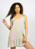 Summer Dress - Rainbow Check