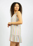 Summer Dress - Rainbow Check