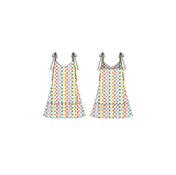 Summer Dress - Rainbow Check