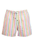 Swim Trunk - Eco Rainbow Check